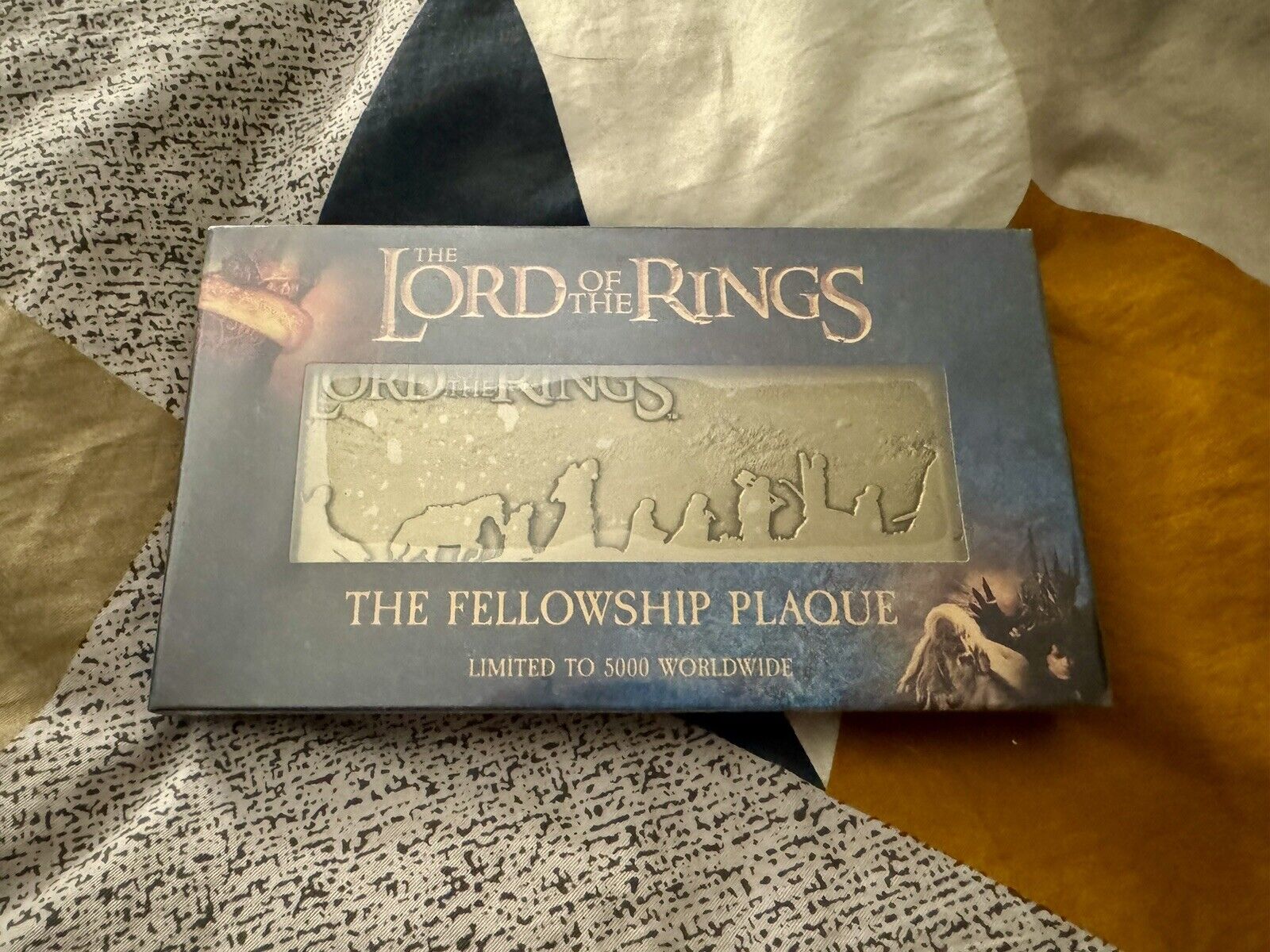 Lord of the Rings - Antique Finish ‘The Fellowship' Plaque Limited Edition