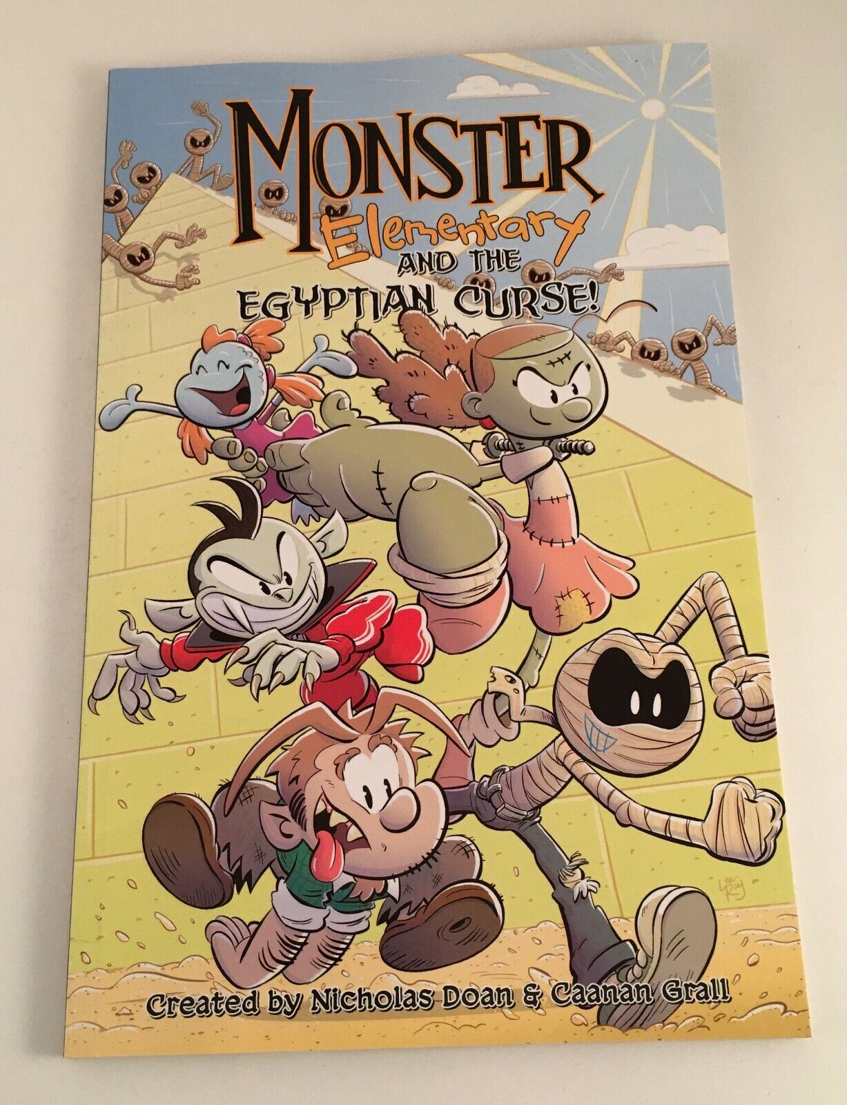 Monster Elementary and the Egyptian Curse Vol 2 Doan Grall TPB Paperback 2016