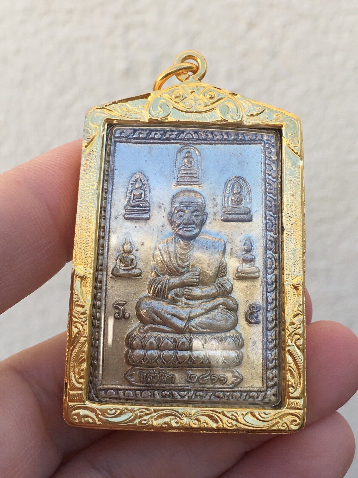 Gorgeous Phra Somdej To Katha Amulet Talisman Charm Luck Protection Vol. 5.2