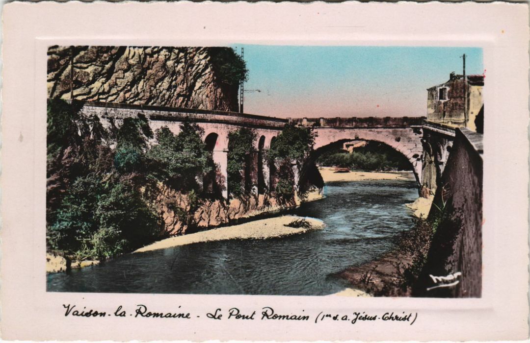 CPA VAISON-LA-ROMAINE Le Pont Romain (1086722)