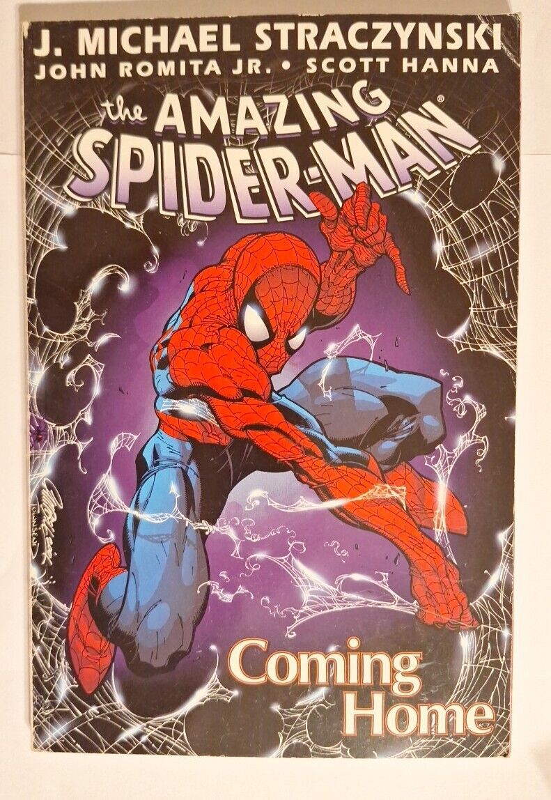 The Amazing Spider-Man COMING HOME Trade Paperback TPB J Michael Straczynski GN