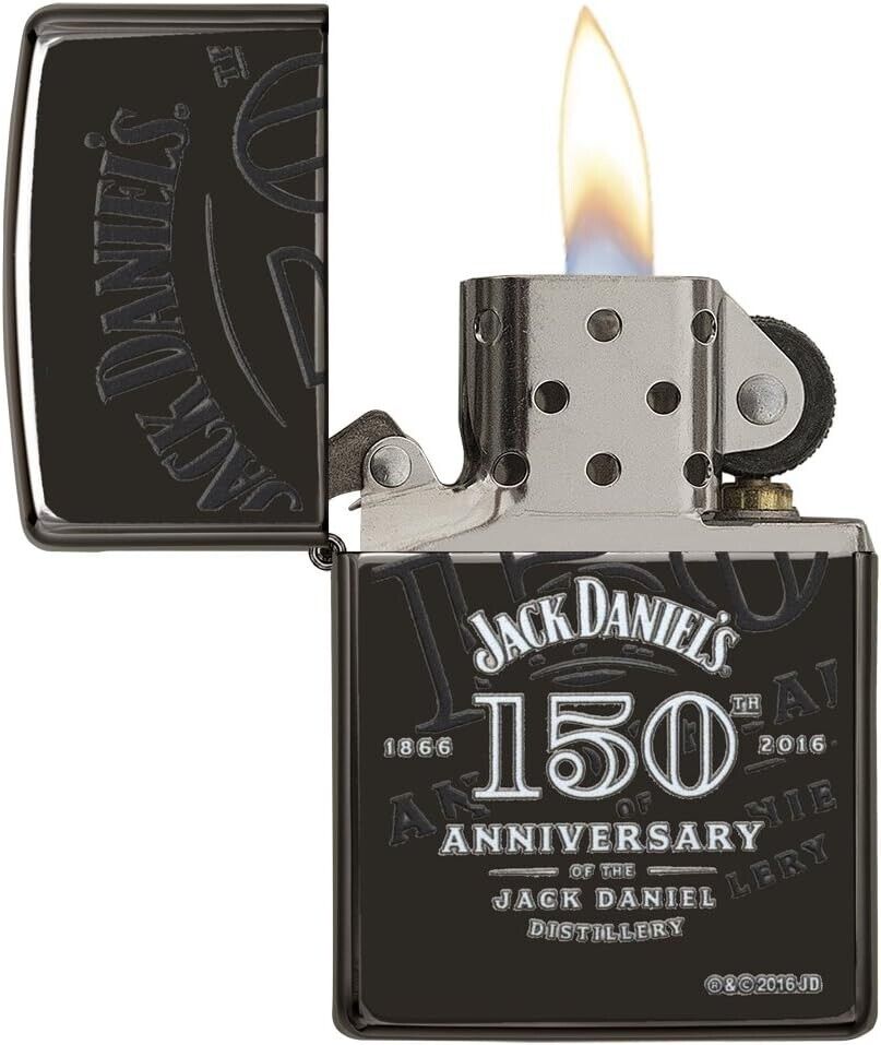 Zippo Jack Daniel's 150th Anniversary 29188 Black Ice