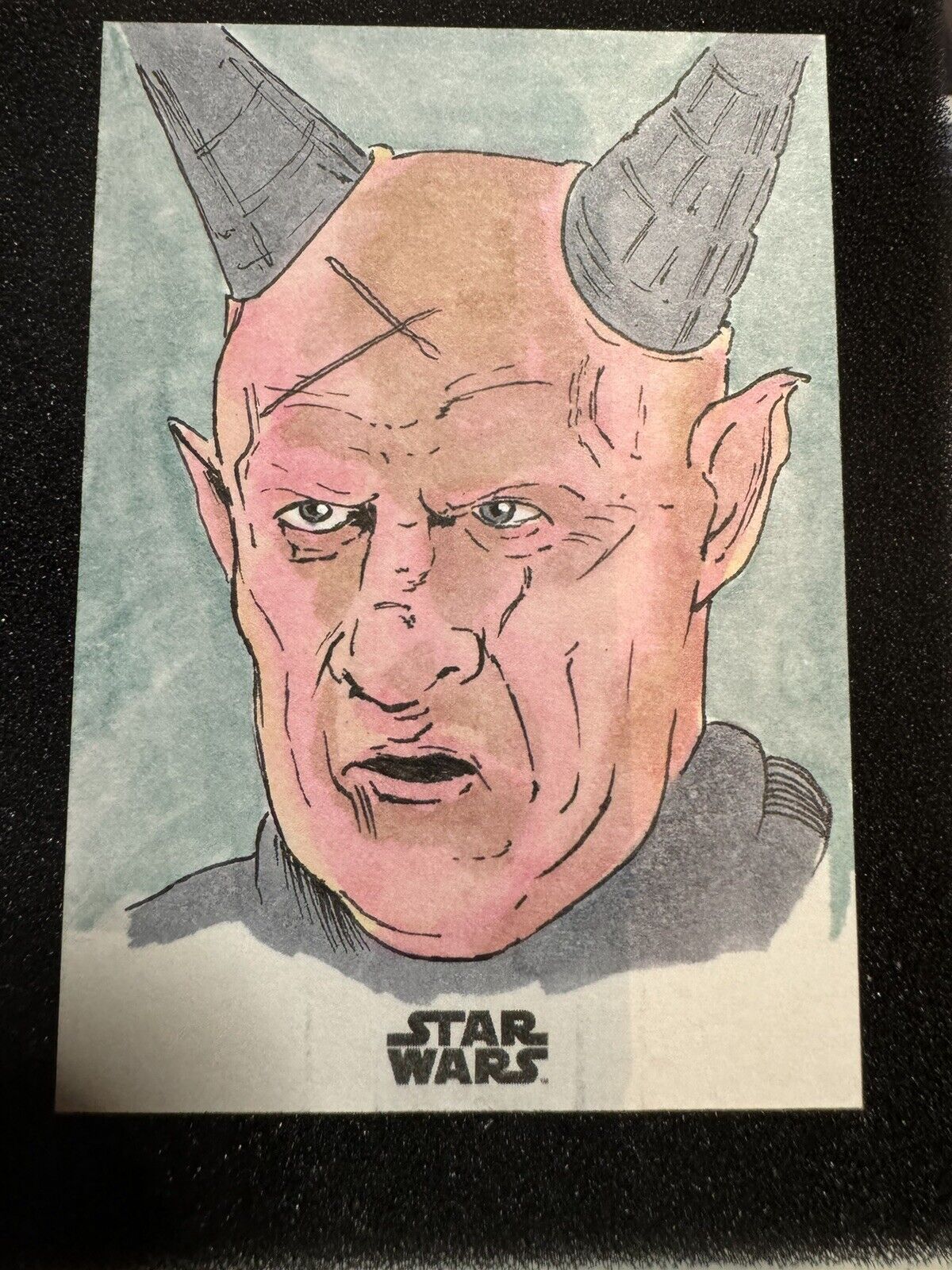 2022 Topps Star Wars Sketch Card Chris Colter 1/1