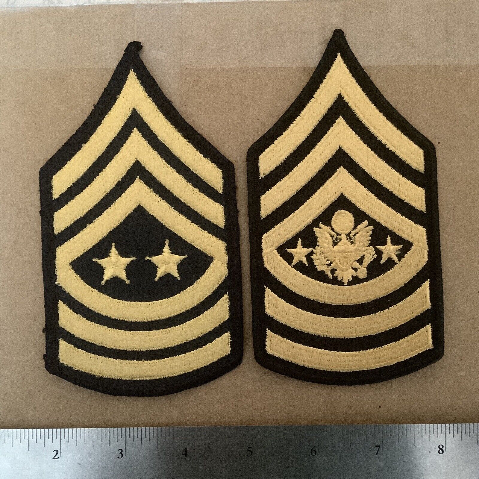 Sergeant Major of the US Army ( Patch Set - New- Dress Blues) 