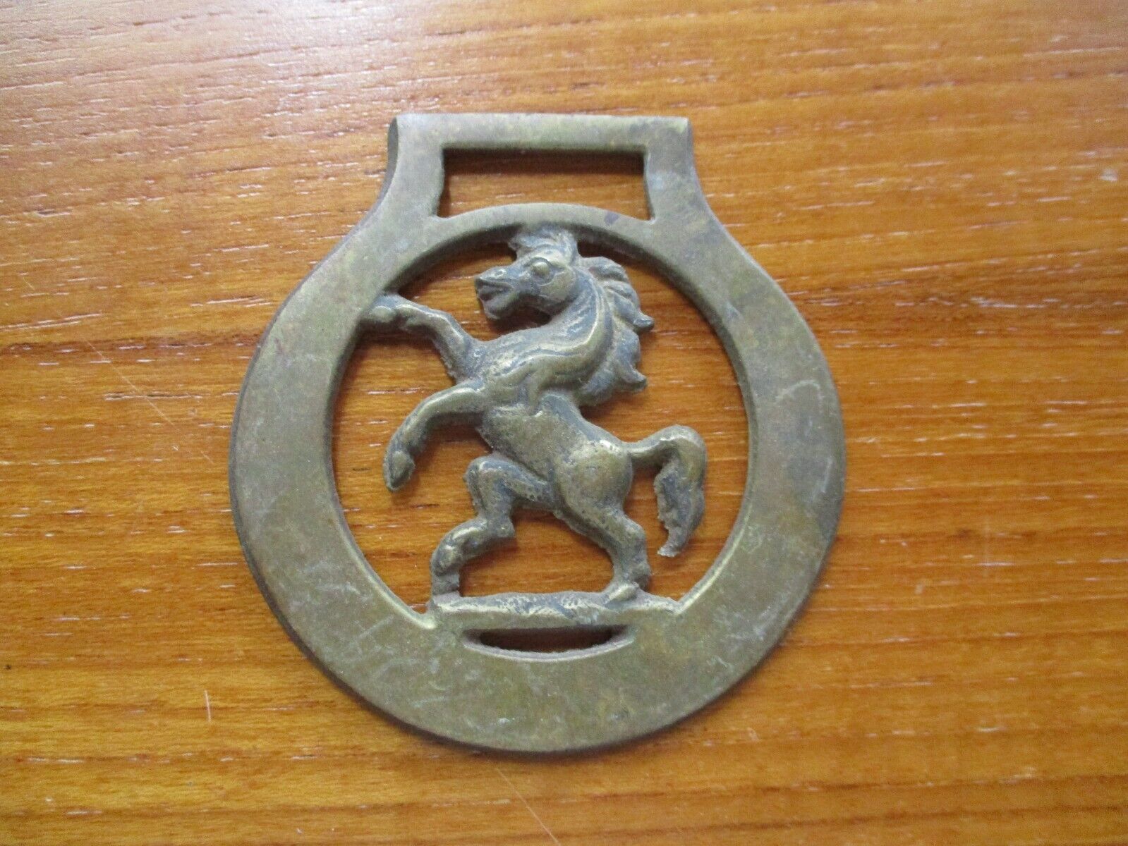 Vintage Horse Brass Design Medallion - Bridle Ornament-Horse