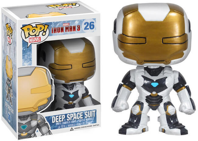 Funko POP Marvel: Iron Man 3 - Deep Space Suit (Damaged Box) #26