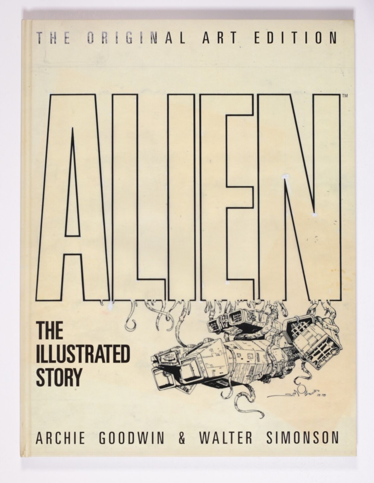 Alien The Illustrated Story HC Limited Signed Artist\'s Edition #1 NM 9.4 2012