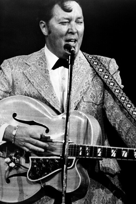 BILL HALEY IN CONCERT WITH GUITAR 24x36 inch Poster
