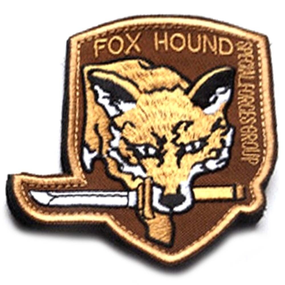 USA Specia Forces Groups PATCHES Fox hound USA ARMY PATCH BROWN