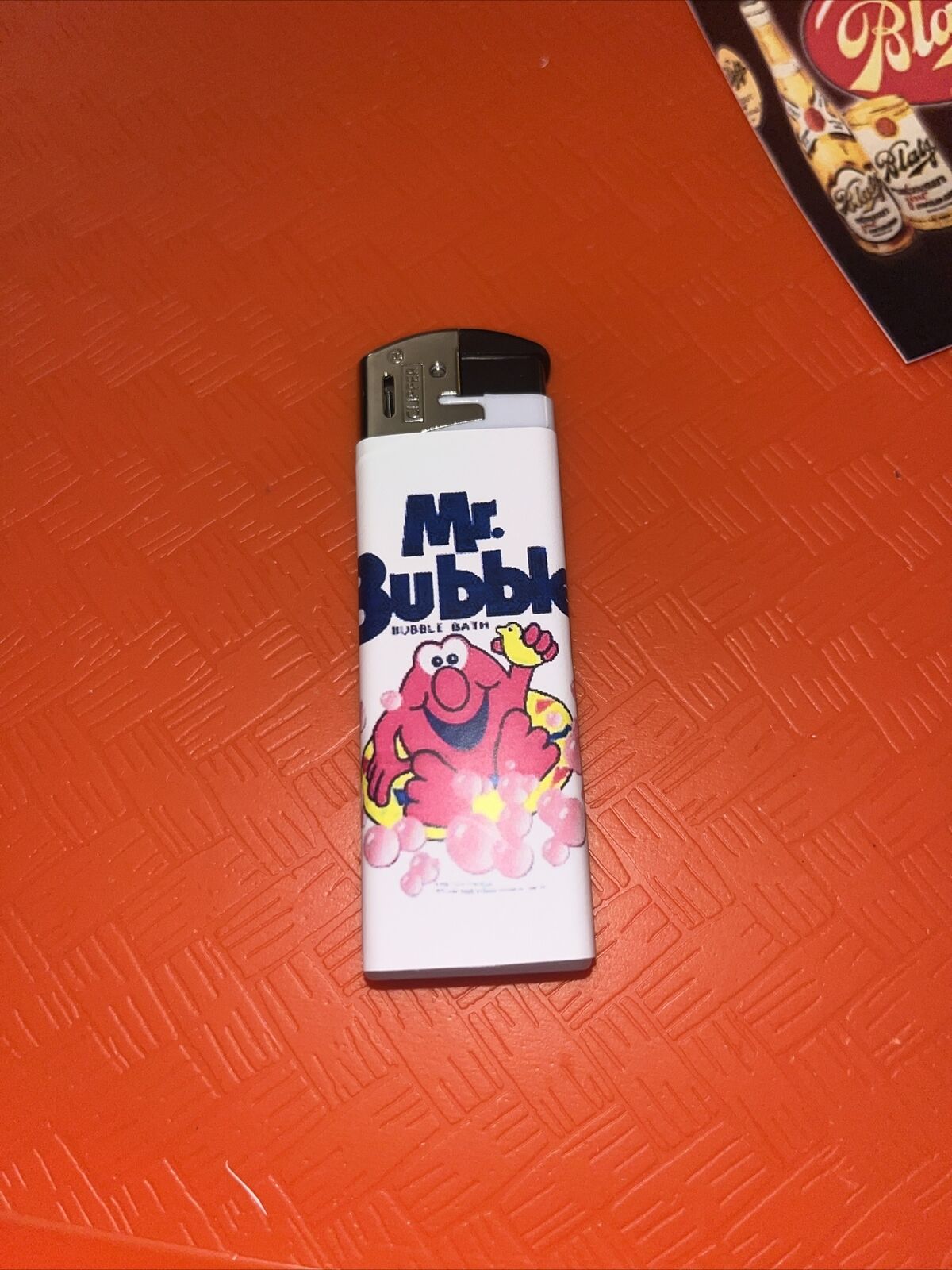 1 Cricket Refillable Mr.Bubble Vintage Logo Custom Lighter Great Gifts
