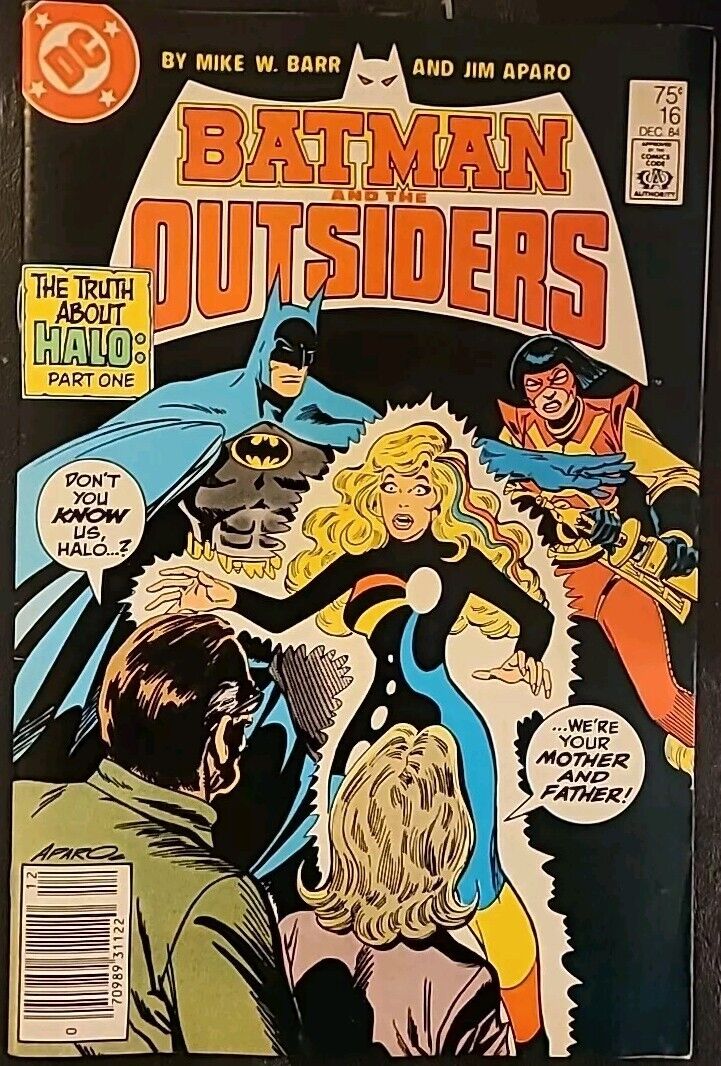 Batman & The Outsiders #16 • DC Comics • Dec 1984 