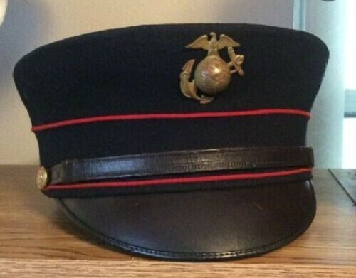 USA Army Cap - USMC blue wool hats 1912 - 2 Hats