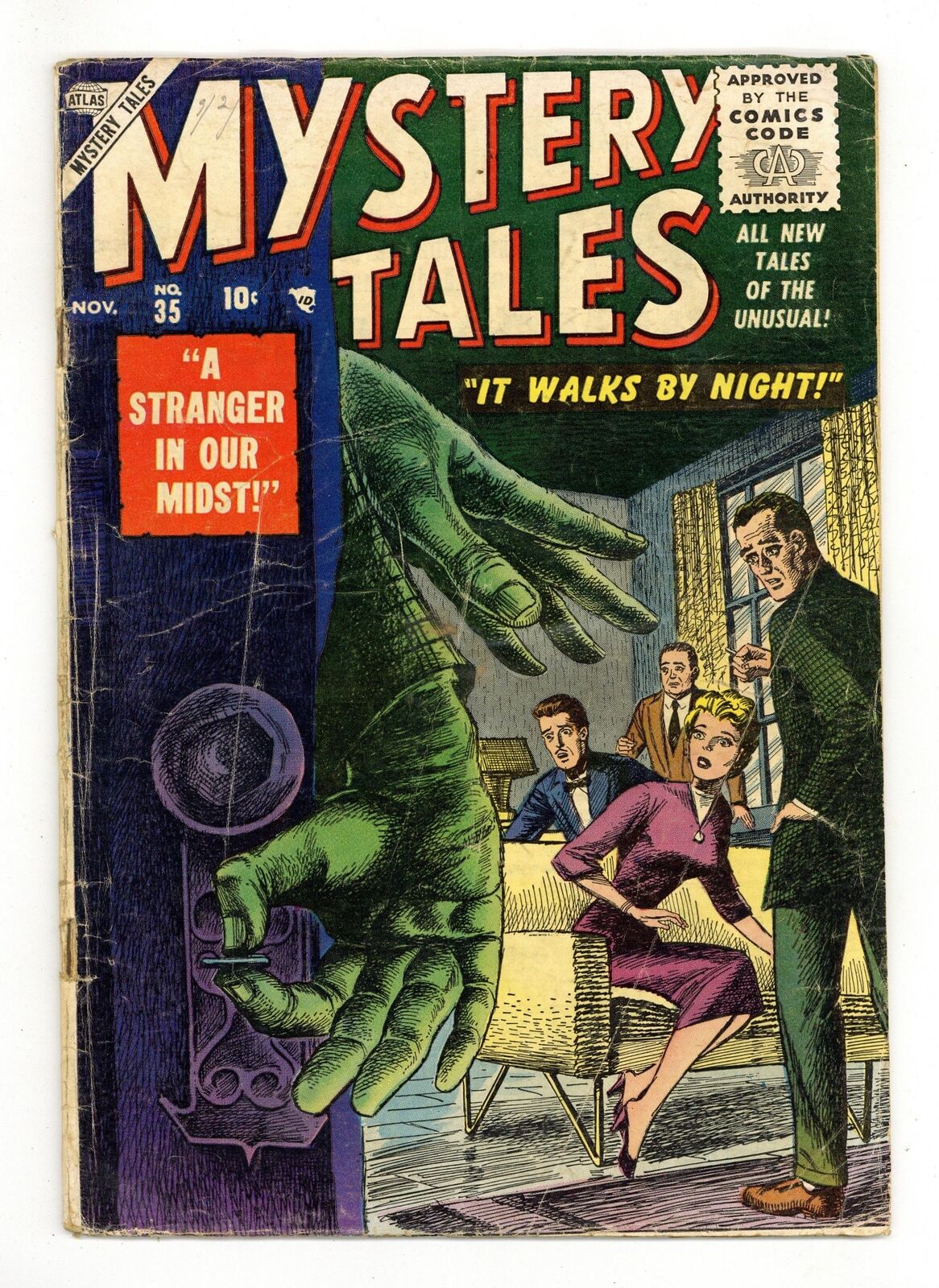 Mystery Tales #35 GD- 1.8 1955