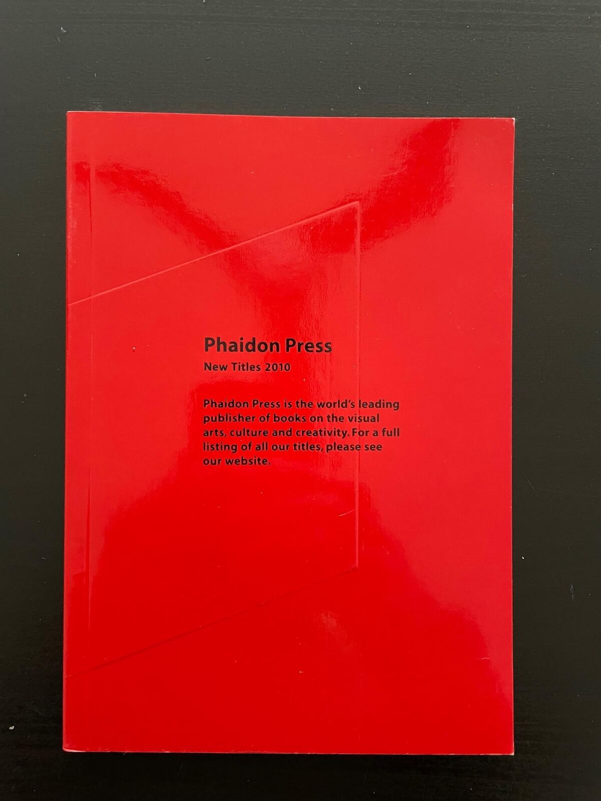 Phaidon Press New Titles 2010 