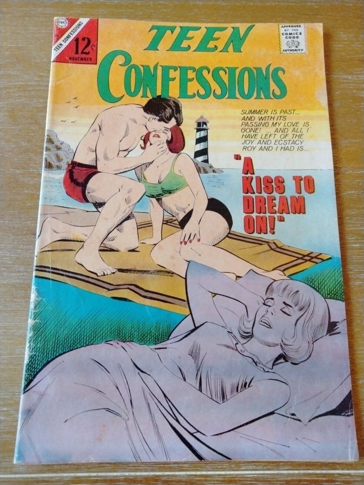 Teen Confessions #41 Charlton Comic Nov. 1966