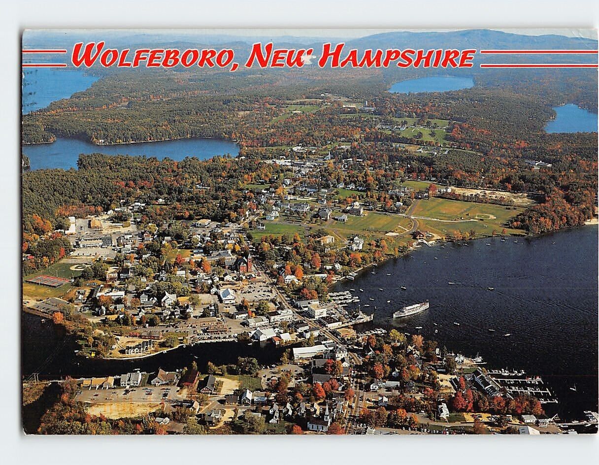 Postcard Wolfeboro New Hampshire USA
