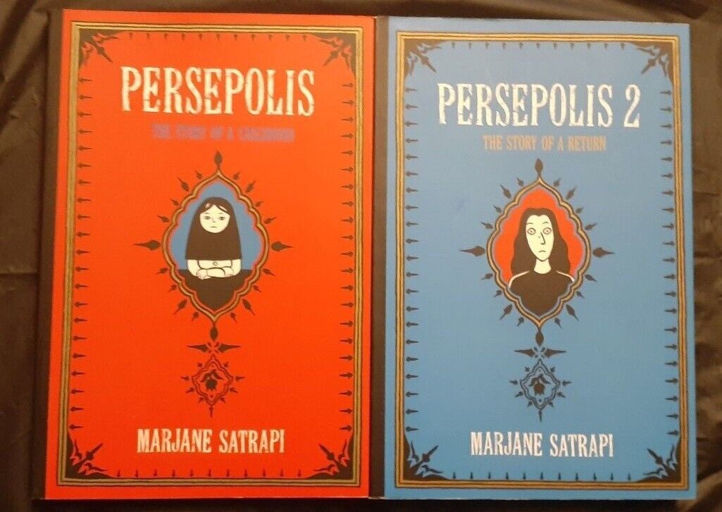  Persepolis : The Story of a Childhood & Persepolis 2 by Marjane Satrapi