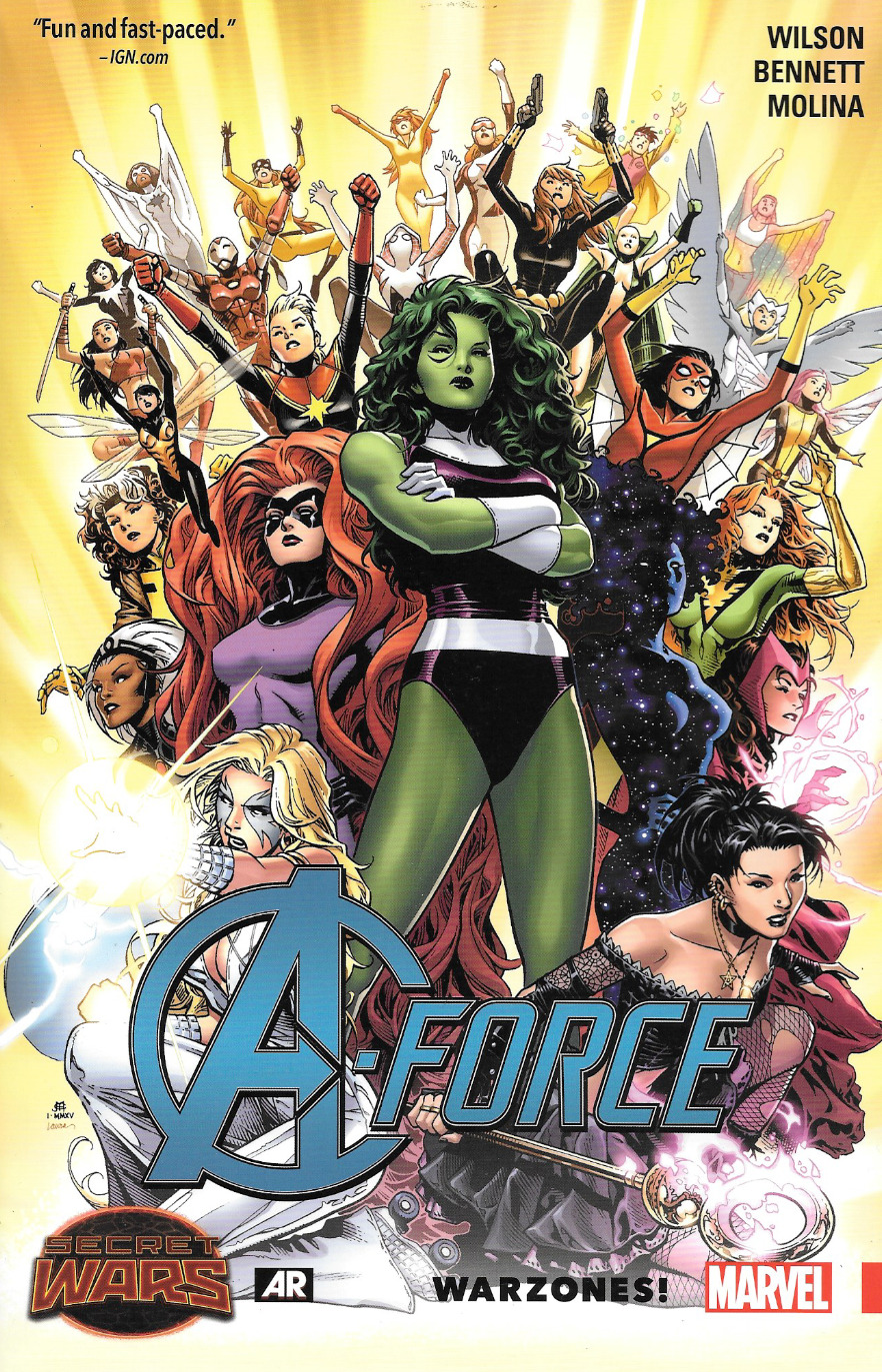 A-Force Vol 0: Warzones by Bennett, Wilson & Molina 2015, TPB Marvel Comics