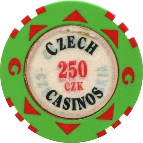 250 CZK Czech Casino Chip - Several Locations, Czech Republic