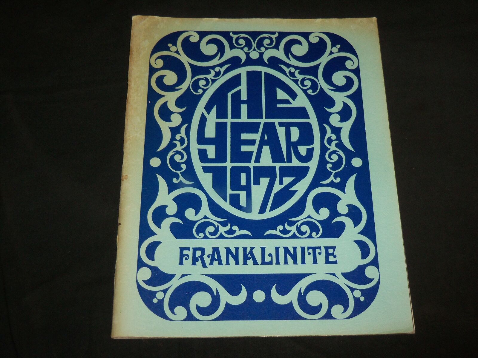 1972 FRANKLINITE FRANKLIN SCHOOL YEARBOOK - NEW JERSEY - J 6843