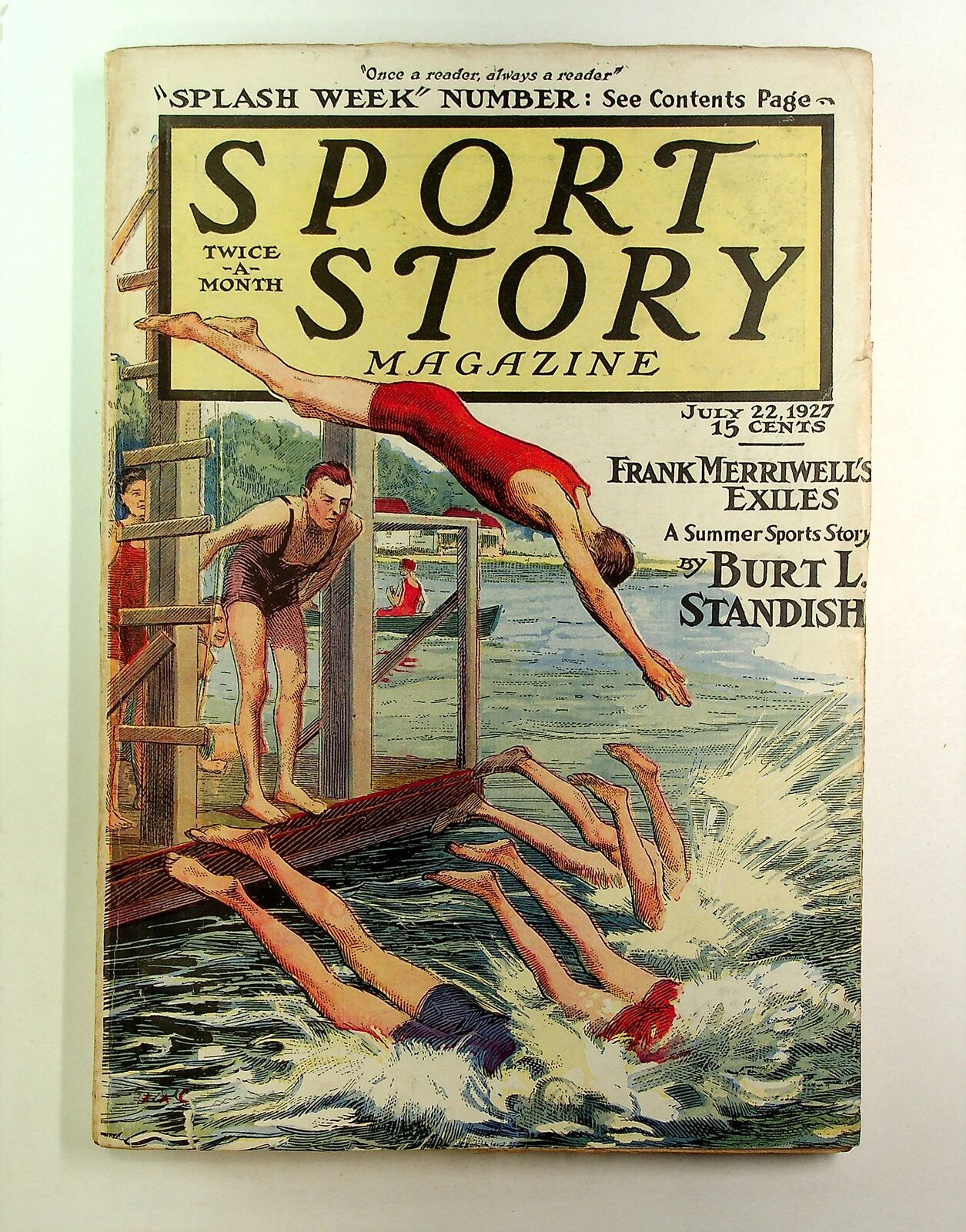 Sport Story Magazine Pulp Jul 1927 Vol. 16 #4 GD/VG 3.0