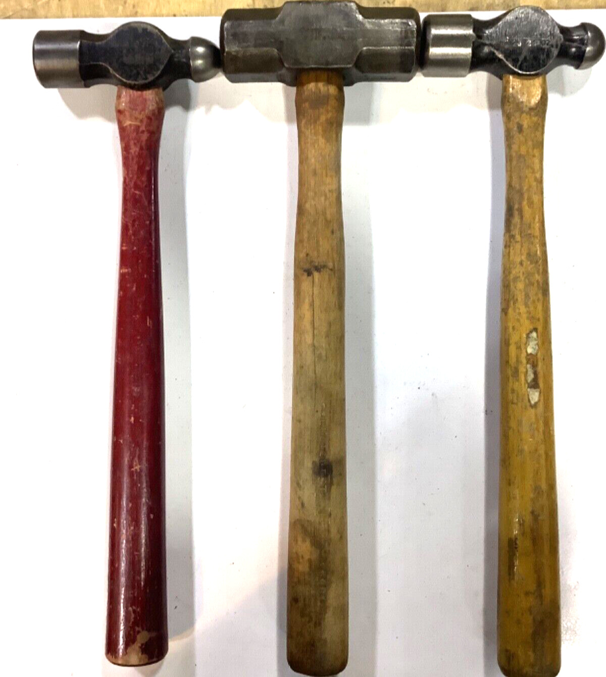 3 Vintage blacksmith hammers Plumb Stanley