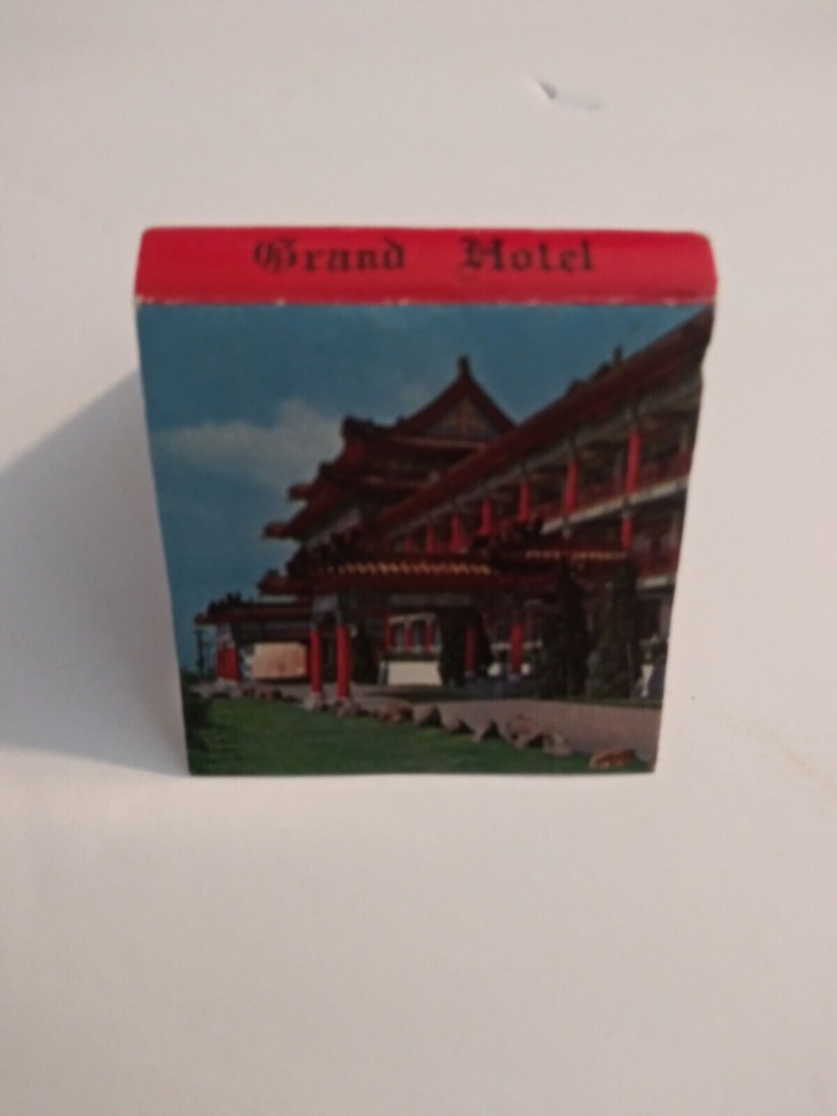 Vintage Matchbook Cover From Grand Hotel Taipei Taiwan No Matches
