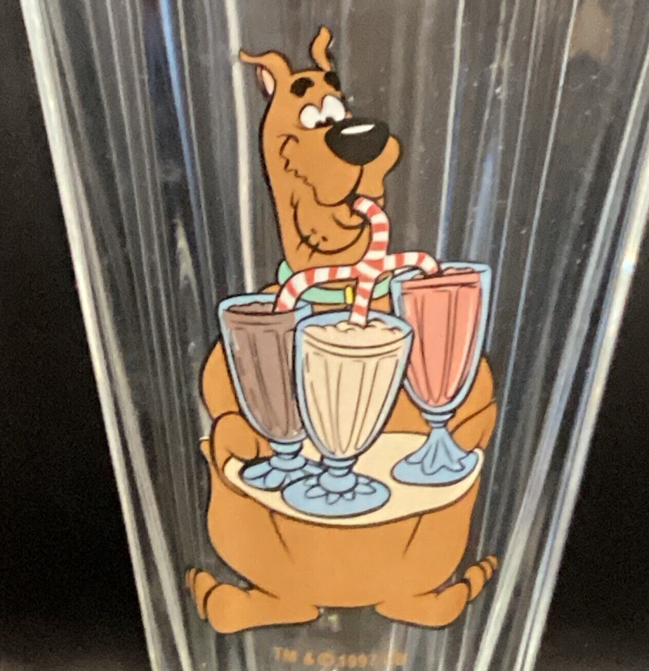 Vintage Scooby Doo Soda Fountain Float Sundae Glass
