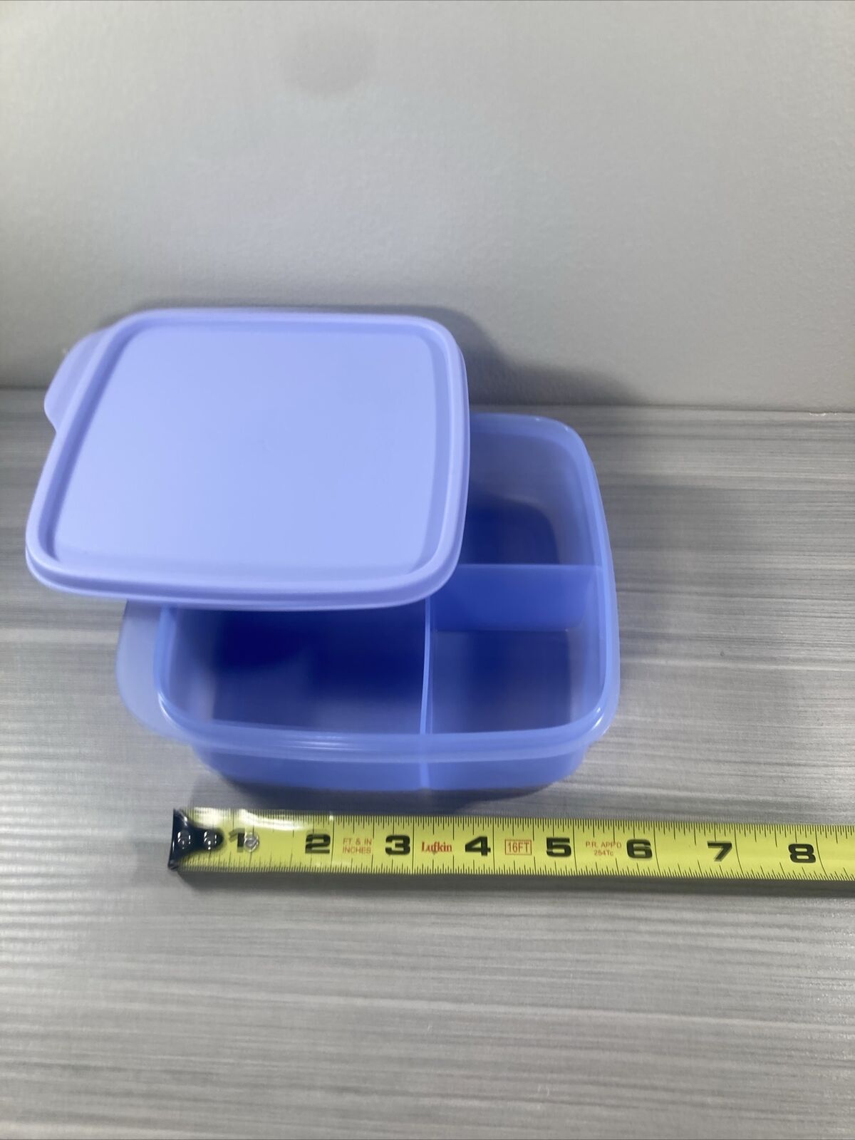 Tupperware Small Lunch-it Container Blueberry Lavender 550ml/18oz New