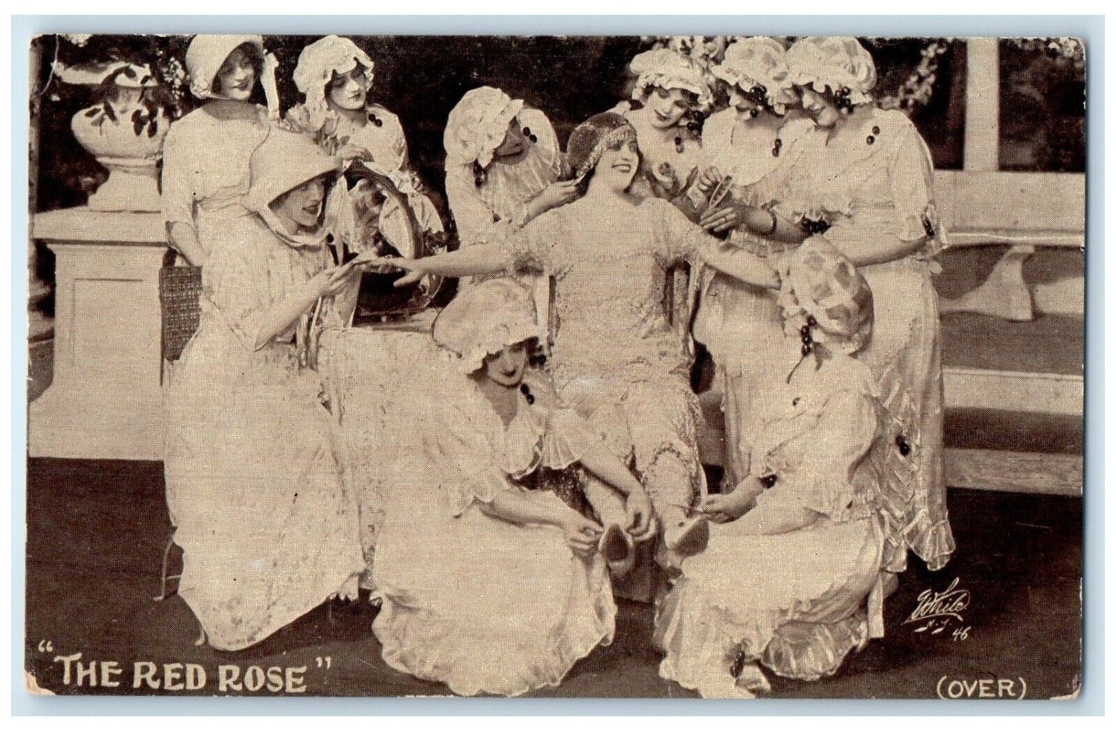 c1910\'s The Red Rose Globe Theatre New York City NY Unposted Antique Postcard