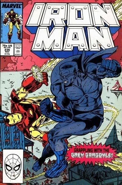 Iron Man (1968) #236 Direct Market VF+. Stock Image