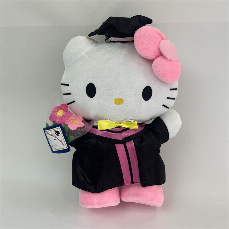 HelloKitty Ph.D Plush Doll Graduation Ceremony Collection Friend Graduation Gift
