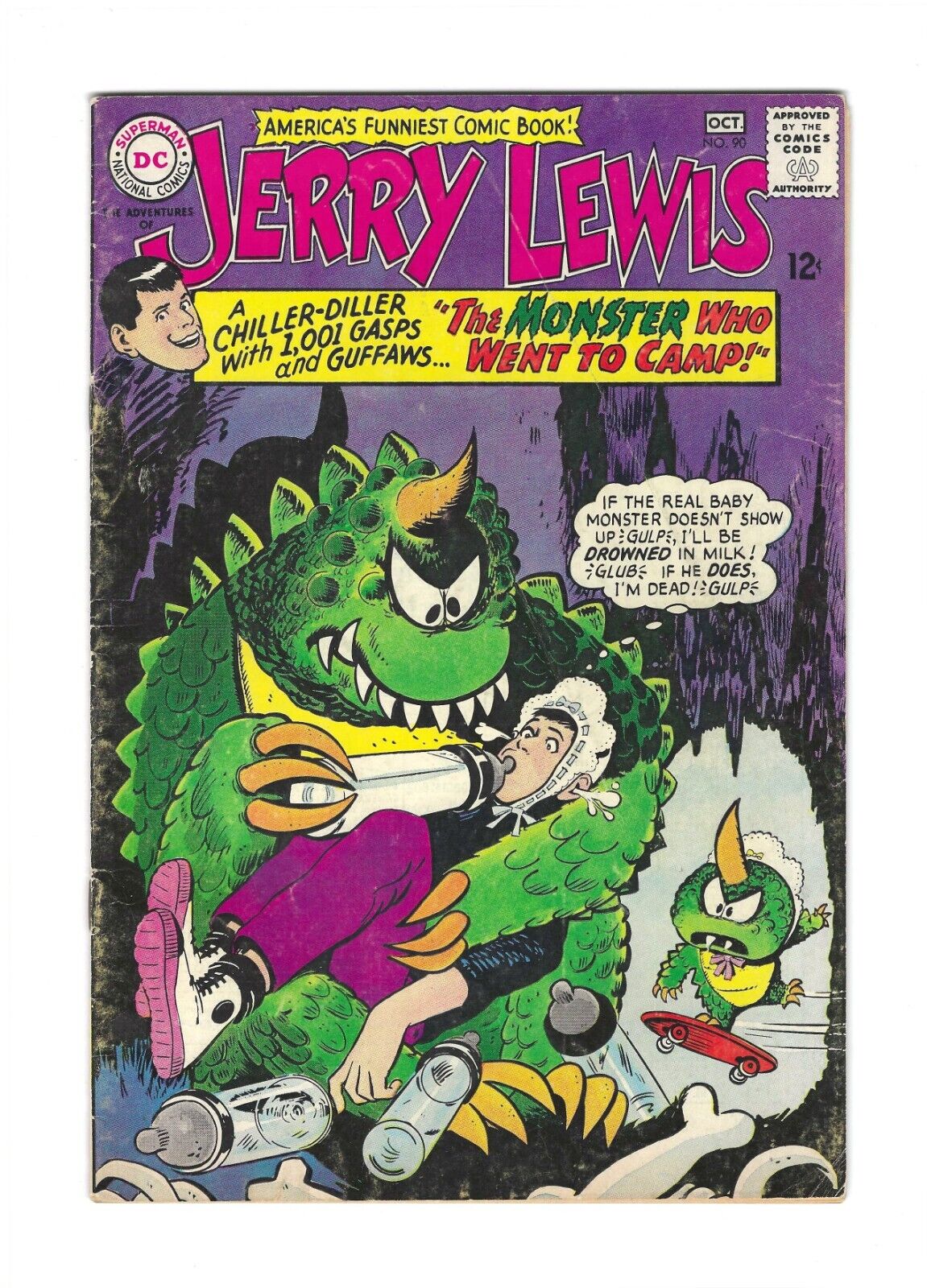 The Adventures of Jerry Lewis #90: Dry Cleaned: Pressed: Bagged: Boarded: FN 6.0