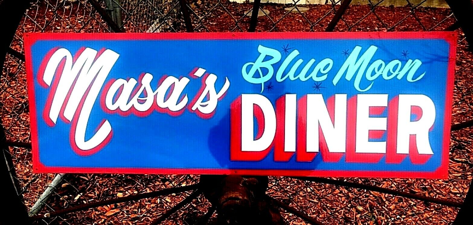 Order Your  Personalized Advertising Restaurant Diner Pub Cafe Hand Painted Sign