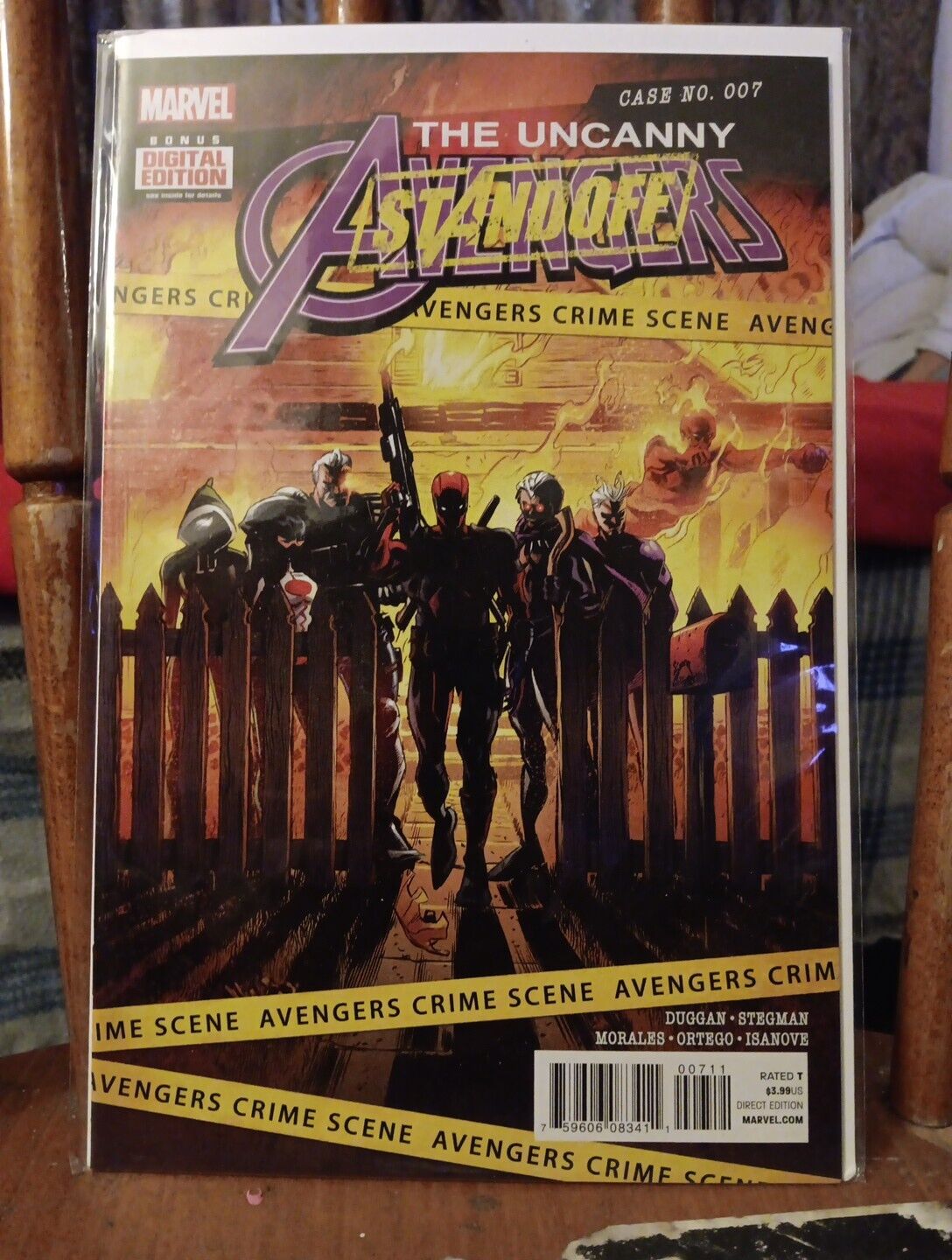 Uncanny Avengers Vol 3 #7 Ryan Stegman Cover (Standoff Tie-In) 2016 Marvel 