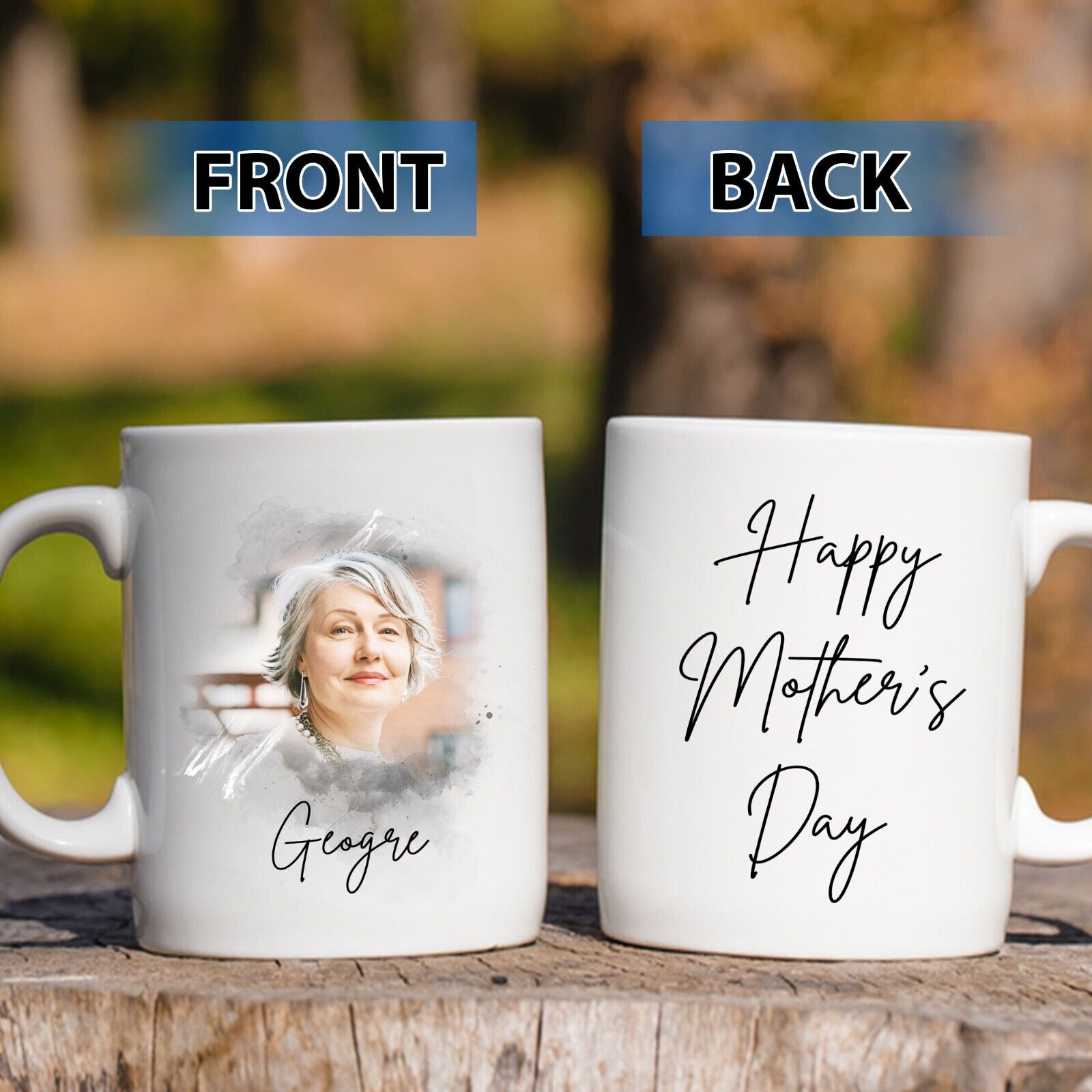 Personalized Mother\'s Day Mug, Custom photo mug, Mother\'s day photo gift