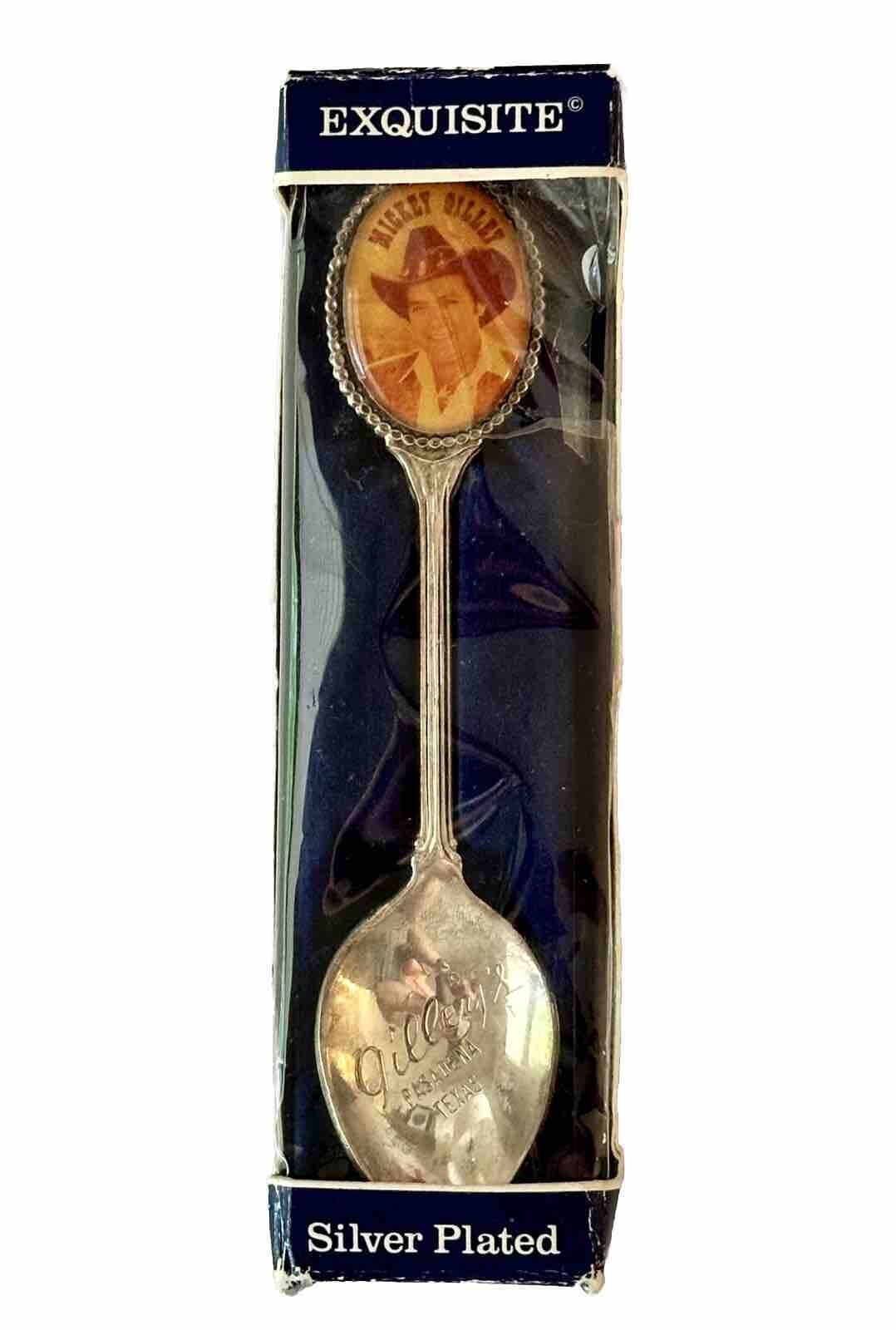 Vintage Souvenir Spoon US Collectible Mickey Gilley Gilley\'s Pasadena Texas