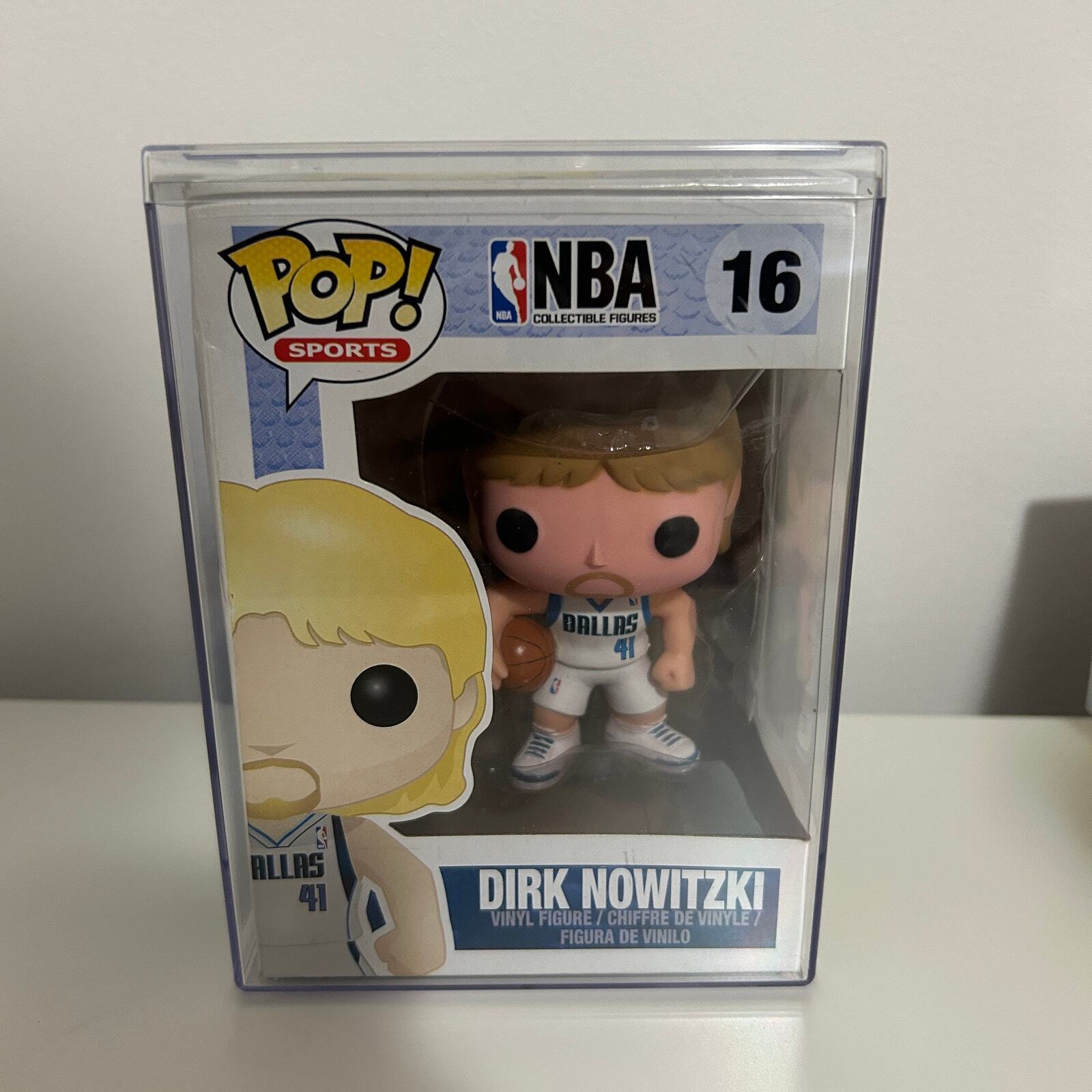 Funko Pop NBA Series 2 - Dirk Nowitzki #16 Dallas Mavericks OG NBA RARE GRAIL 