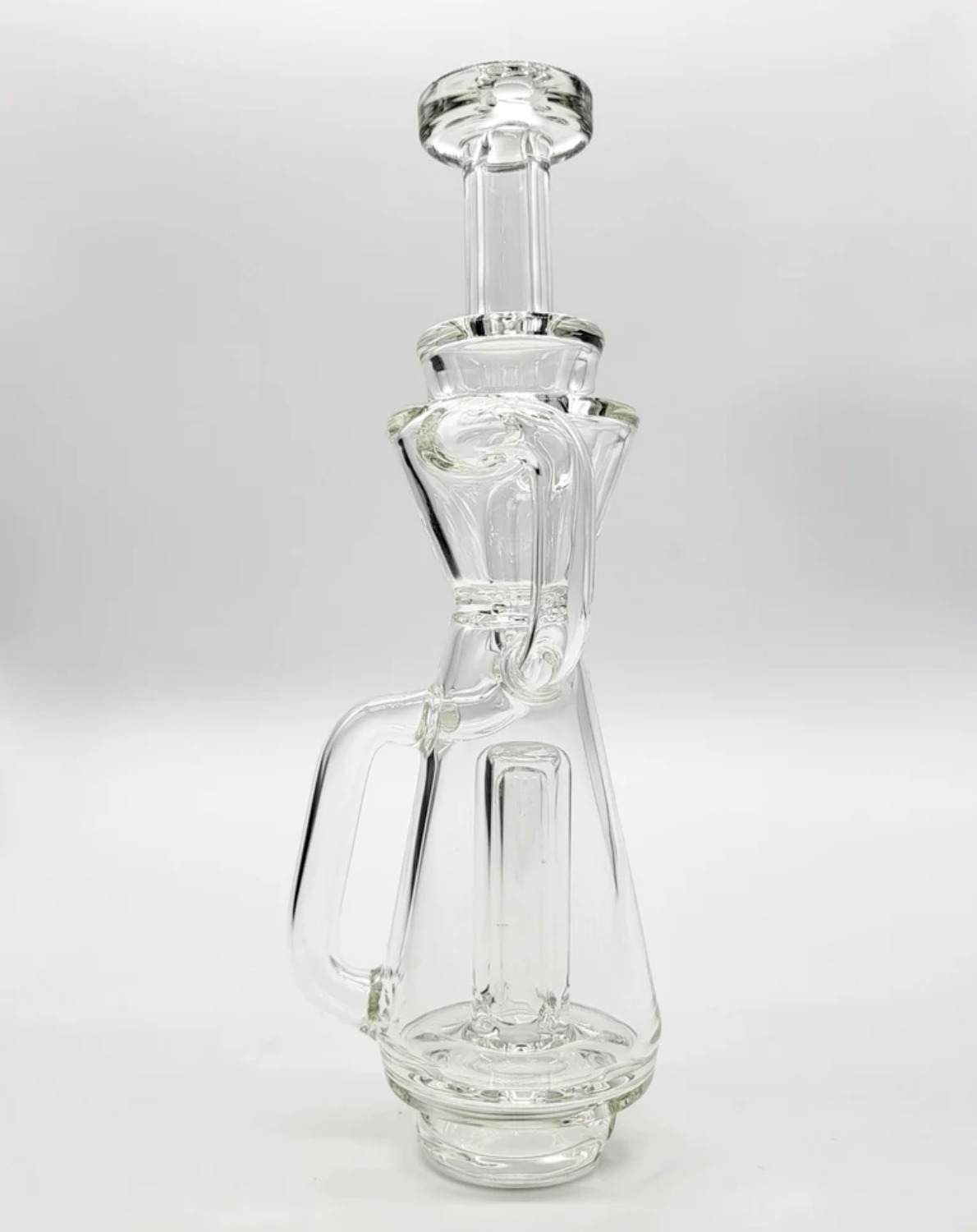 Focus V Carta 3 Level Recycler Glass Attachment Collectible Tobacco Pipe