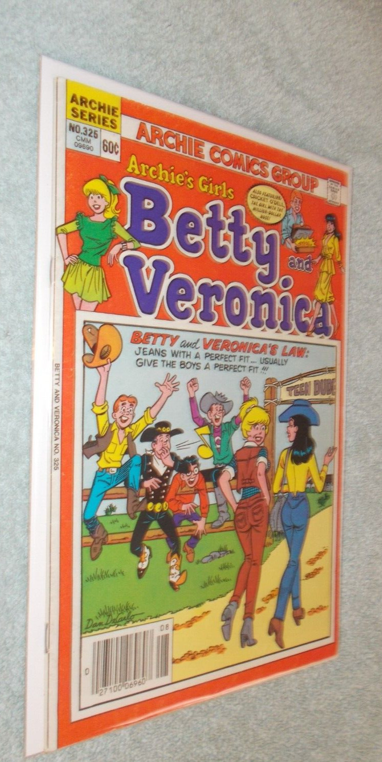 ARCHIE\'S GIRLS BETTY AND VERONICA # 325 G/VG ARCHIE COMICS 1983 NEWSTAND