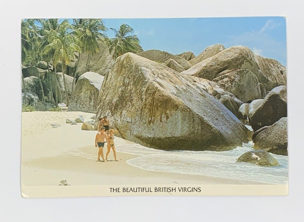 The Beautiful British Virgins Beach at Virgin Gorda Postcard