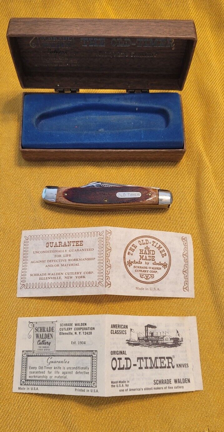 ONE OF A KIND Schrade Walden NY USA 80T STAG Herman Williams 2012