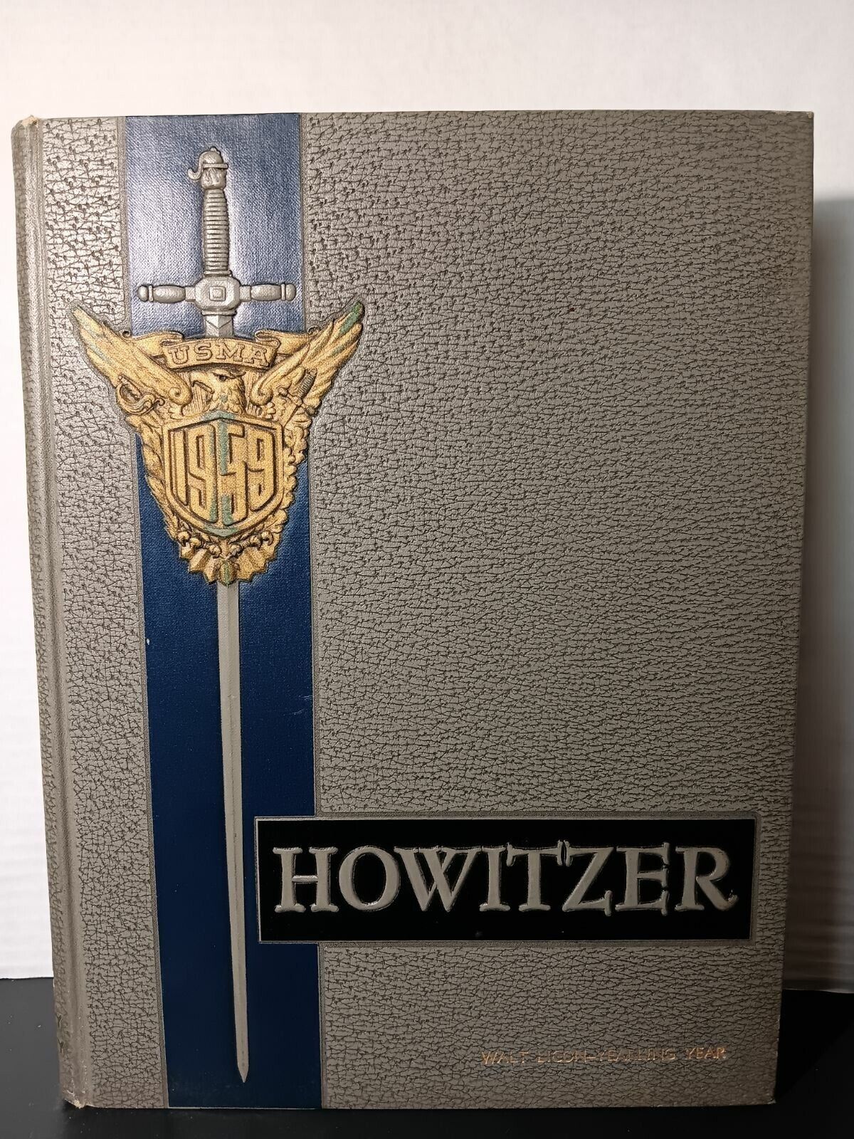 1959 Military Academy Hardcover Yearbook Howitzer West Point Cadet Vintage Book