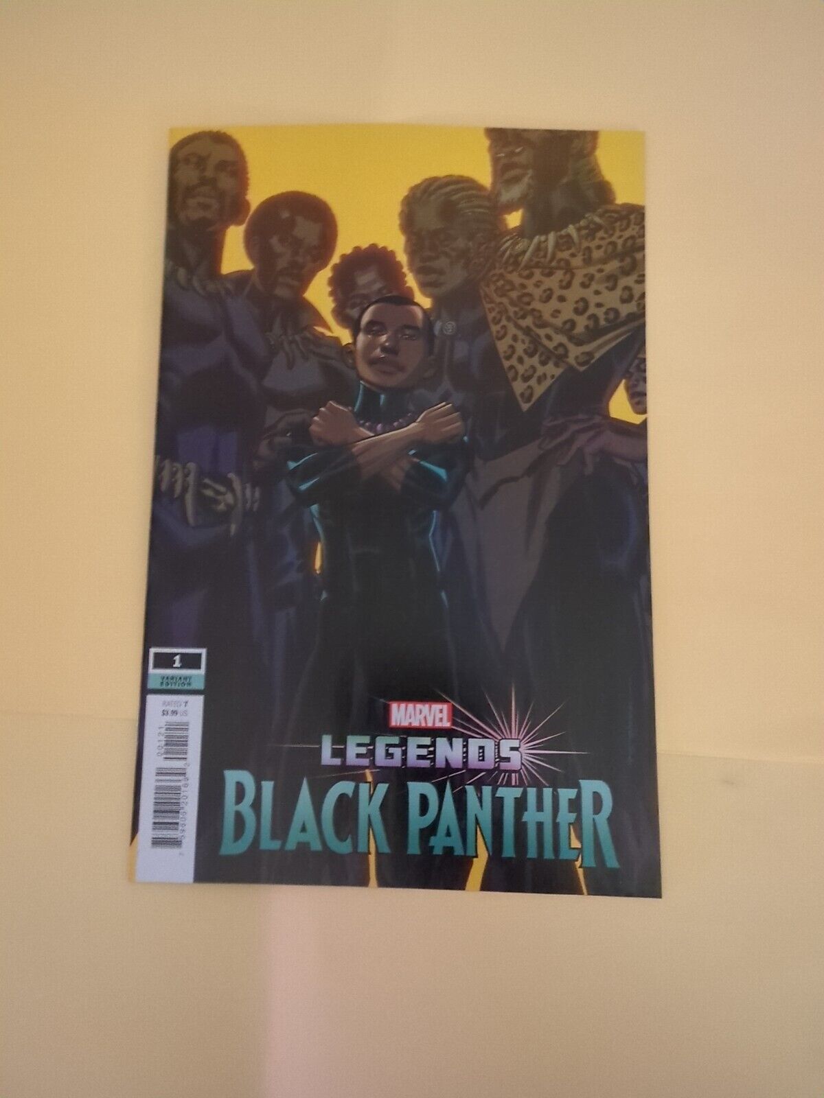 Black Panther Legends #1 Brian Stelfreeze Variant cvr B, Marvel (2021), VG cond.
