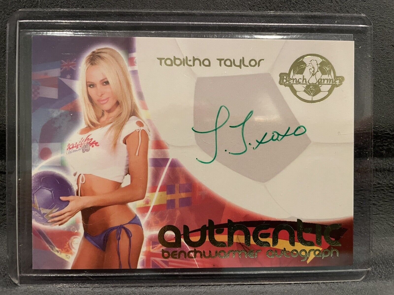 Benchwarmer 2006 World Cup Soccer Autograph Card Tabitha Taylor 24 Of 30