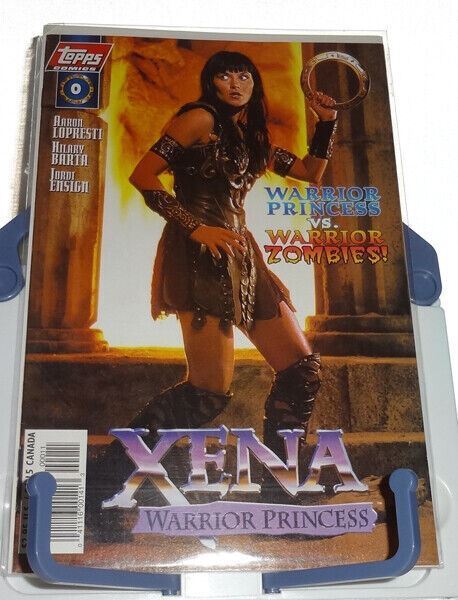 Xena: Warrior Princess Issue #0 Photo Cover Topps 1997 Comic Book Bagged Boarded