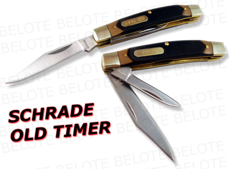 Schrade Old Timer Middleman Jack 2-Blade Knife 33OT NEW