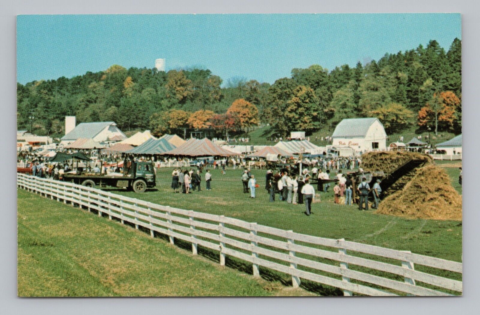 Postcard Bob Evans Farm Festival Rio Grande Ohio