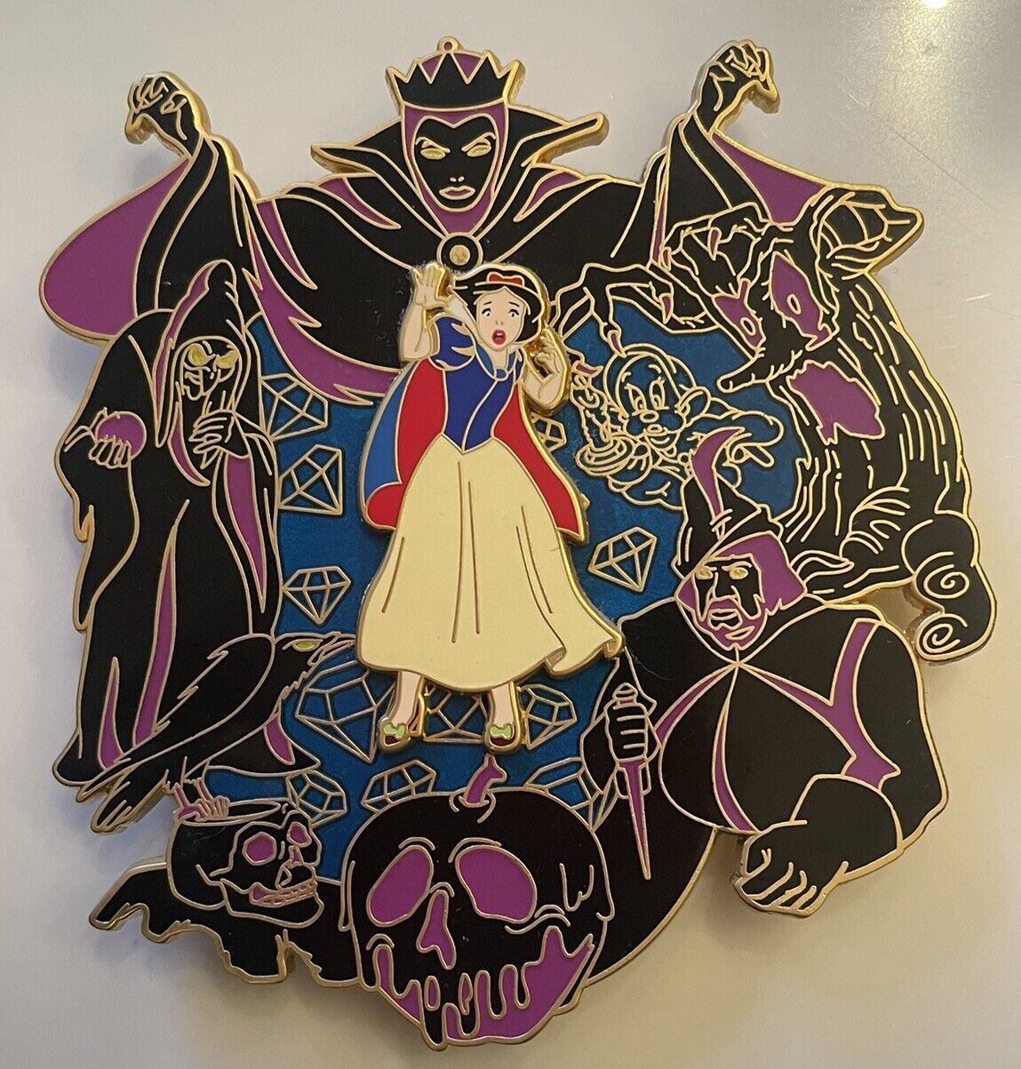 Disney Fantasy Pin Snow White Evil Queen Night Terrors & Daydreams