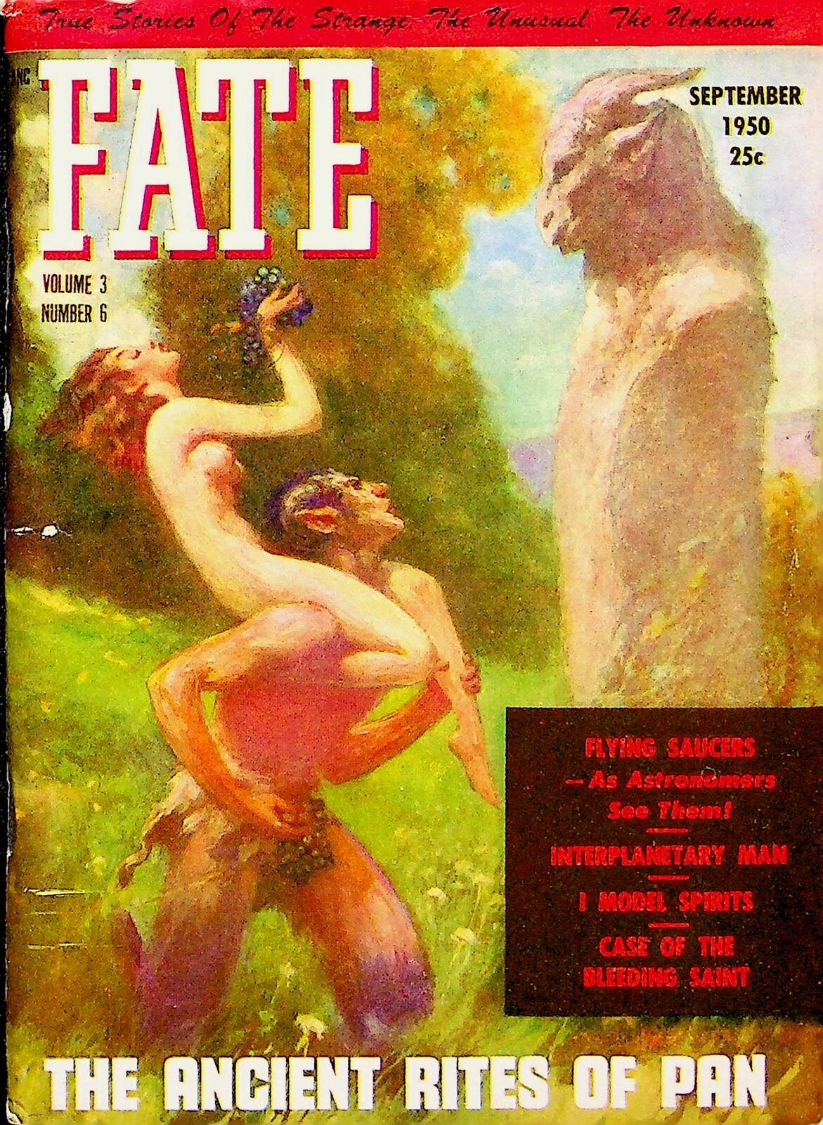 Fate Digest/Magazine Vol. 3 #6 VG 1950